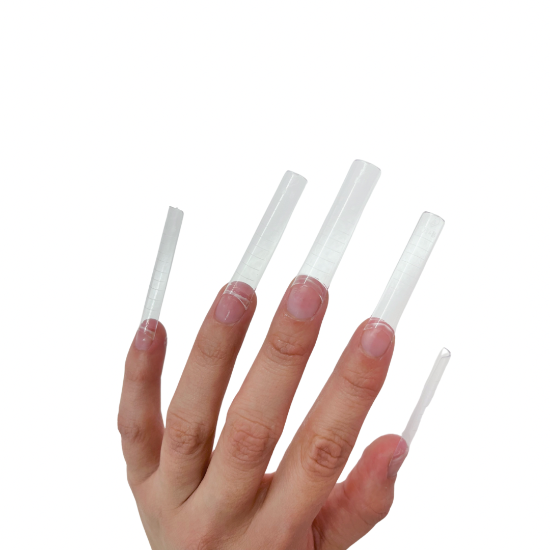 Individual Sizes Straight Tapered Square Tips W. Length Guide Lines