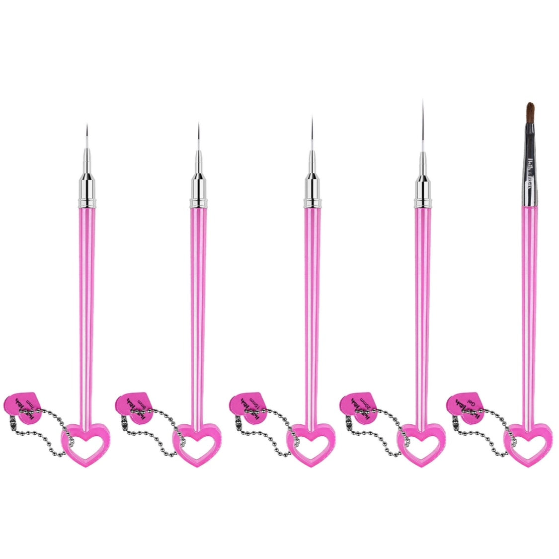 Pinceles para decoración de uñas