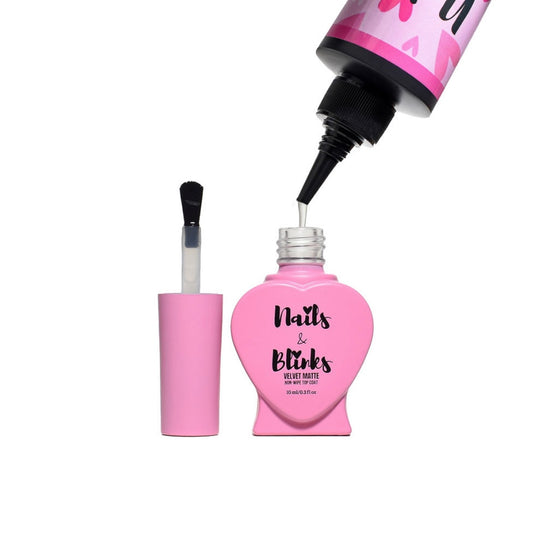 Velvet Matte Top Coat + Refill Bottle