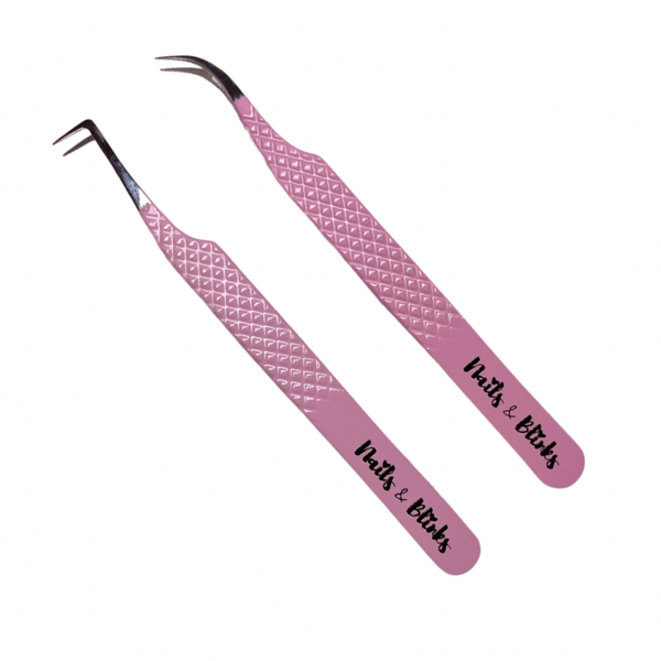 Fiber Tip Precision Tweezers NailsandBlinks