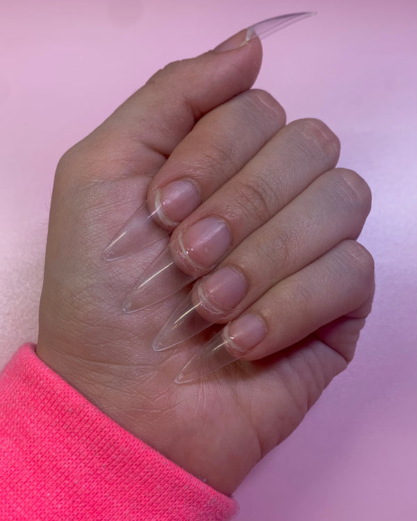 I usually never stray from a square shape. I grew out my nails to attempt  an almond shape. I ended up with oval, which I feel doesn't suit me. Should  I continue